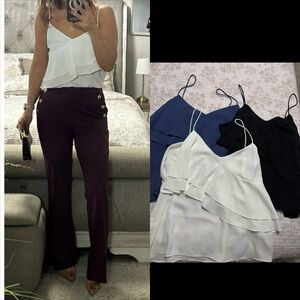 New♥️ Effortless Ruffle Cami Blouse